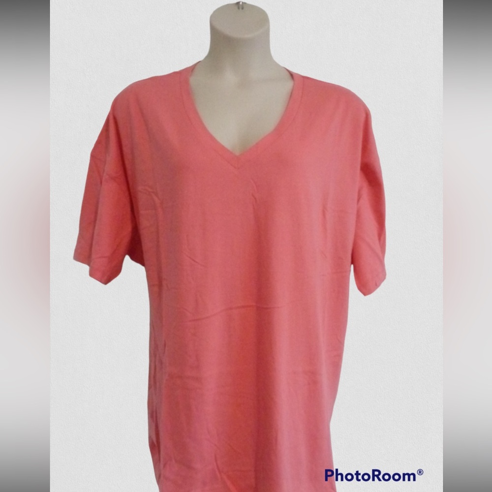 Zenana Dusty Rose V-Neck Top